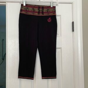 Green Apple Yoga Capri Pants